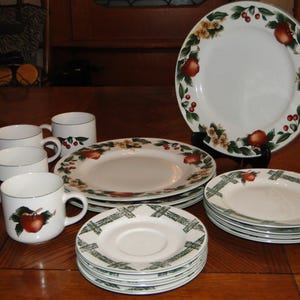 16 Pc Dinnerware Set - Etsy