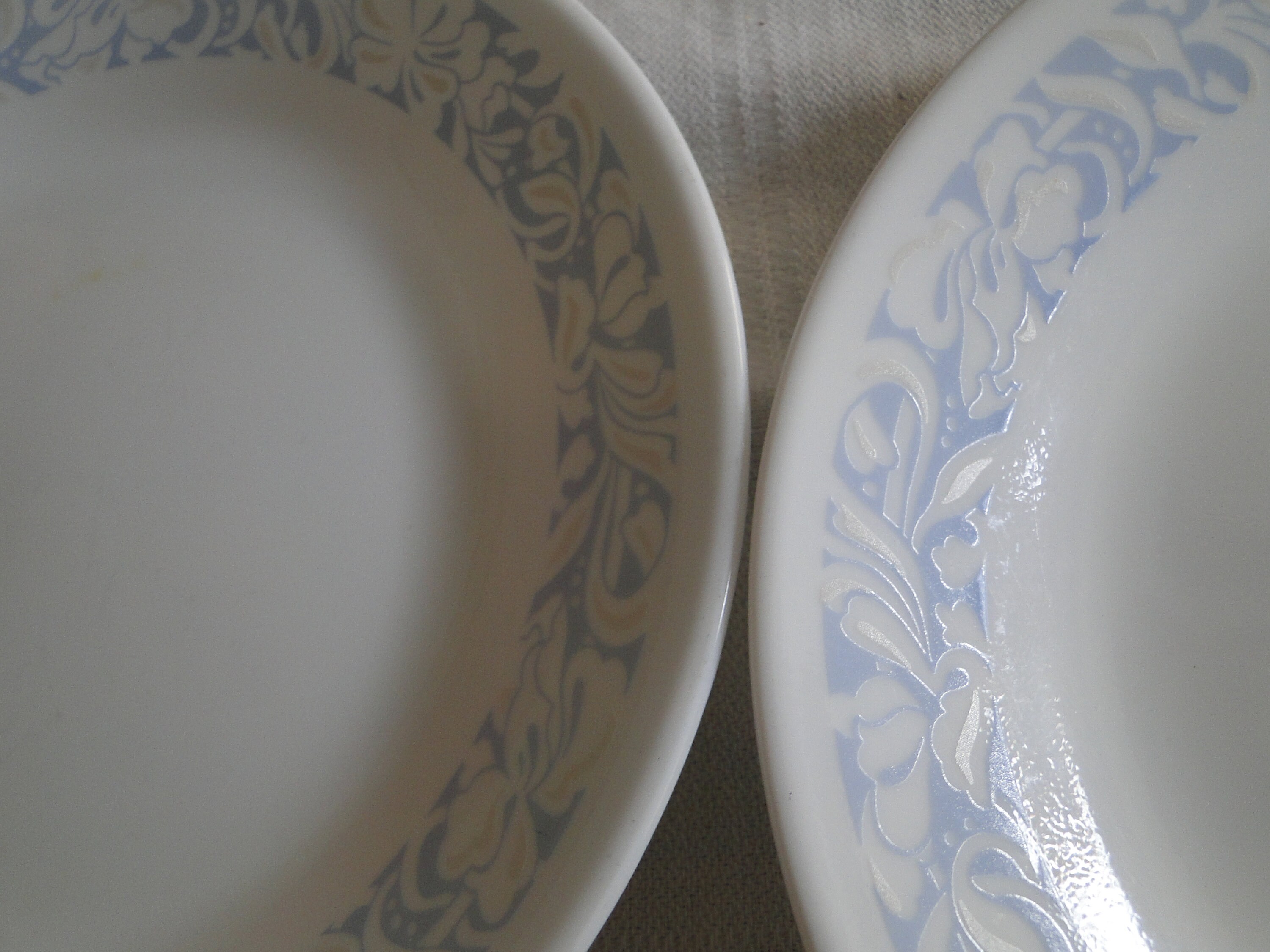 Set of 2 Corning Corelle SEA AND SAND Pattern 6-3/4