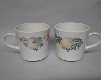 Juego de 2 tazas de café con patrón Corning Corelle ABUNDANCE