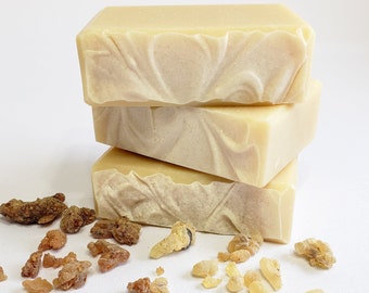 Frankincense & Myrrh all natural bar soap