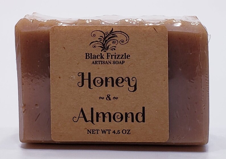 almond honey soap
