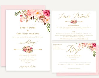 13 Wedding Invitation Templates You Can Download Print