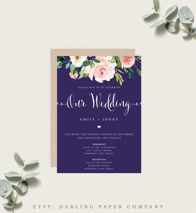 Floral Wedding day Invitation, Military services Wedding ceremony Invitation, Boho Wedding day Invitation, Printable Marriage ceremony Invitation, Editable image relating to Etsy Wedding Invitations Printable titled Floral Marriage ceremony Invitation, Armed forces Wedding day Invitation, Boho Wedding day Invitation, Printable Wedding day Invitation, Editable