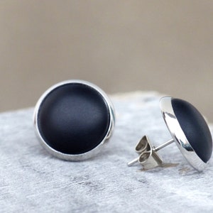 Noble, matt black Studs image 2