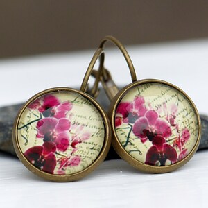 Orchids Earrings image 2