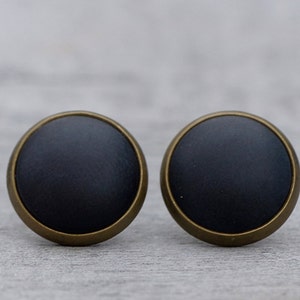 Noble, matt black Studs image 1