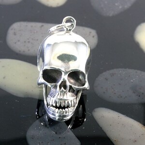 Skull, pendant, 925 sterling silver