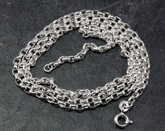 Silver necklace, chain, 925 sterling silver