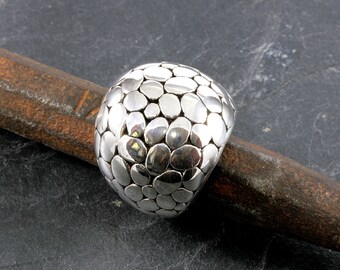 Ring, 925 sterling silver, electroforming - 5047