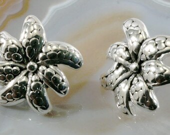 Studs,blossom , electroforming - 4566