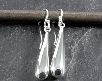 Hoop earrings, 925 sterling silver