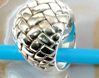Ring, 925 sterling silver, electroforming - 3010