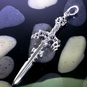 Sword, pendant, 925 sterling silver
