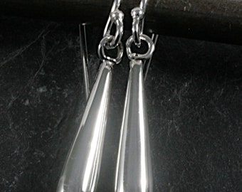 Hoop earrings, 925 sterling silver