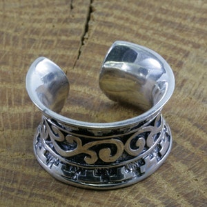 Great solid silver ring