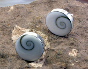 Shivaeye and 925 sterling silver ear studs