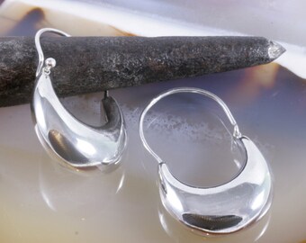 Hoops, 925 sterling silver