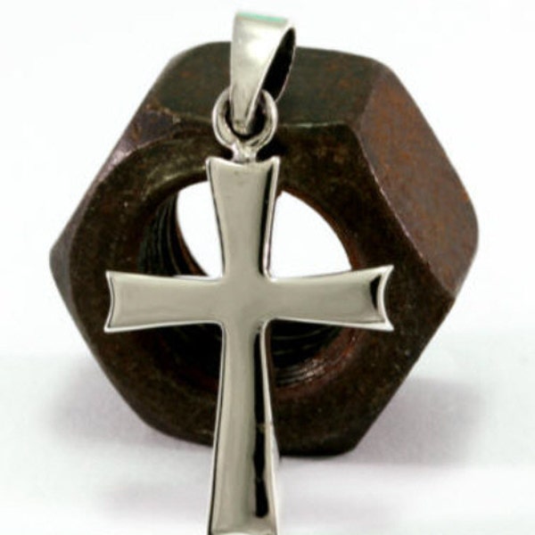 Cross Pendant Silver  - Kreuz Anhänger Silber