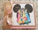 Disney Princess Autograph Book, Disney Autograph Book, Memory Book, Birthday Party Guest Book, Disney Photo Album 6 x 6 or 8 x 8 