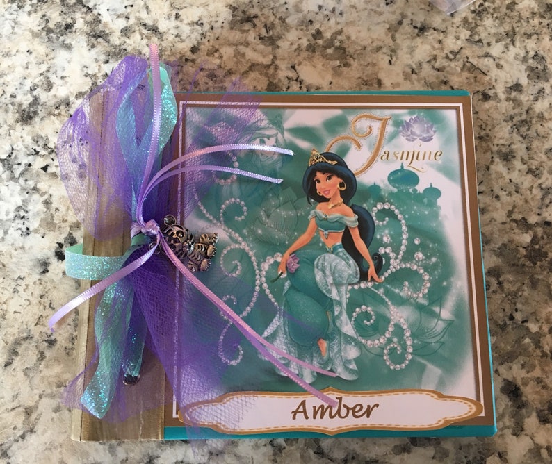 Princess Jasmine Autograph Book Aladdin Disney Photo Album Etsy