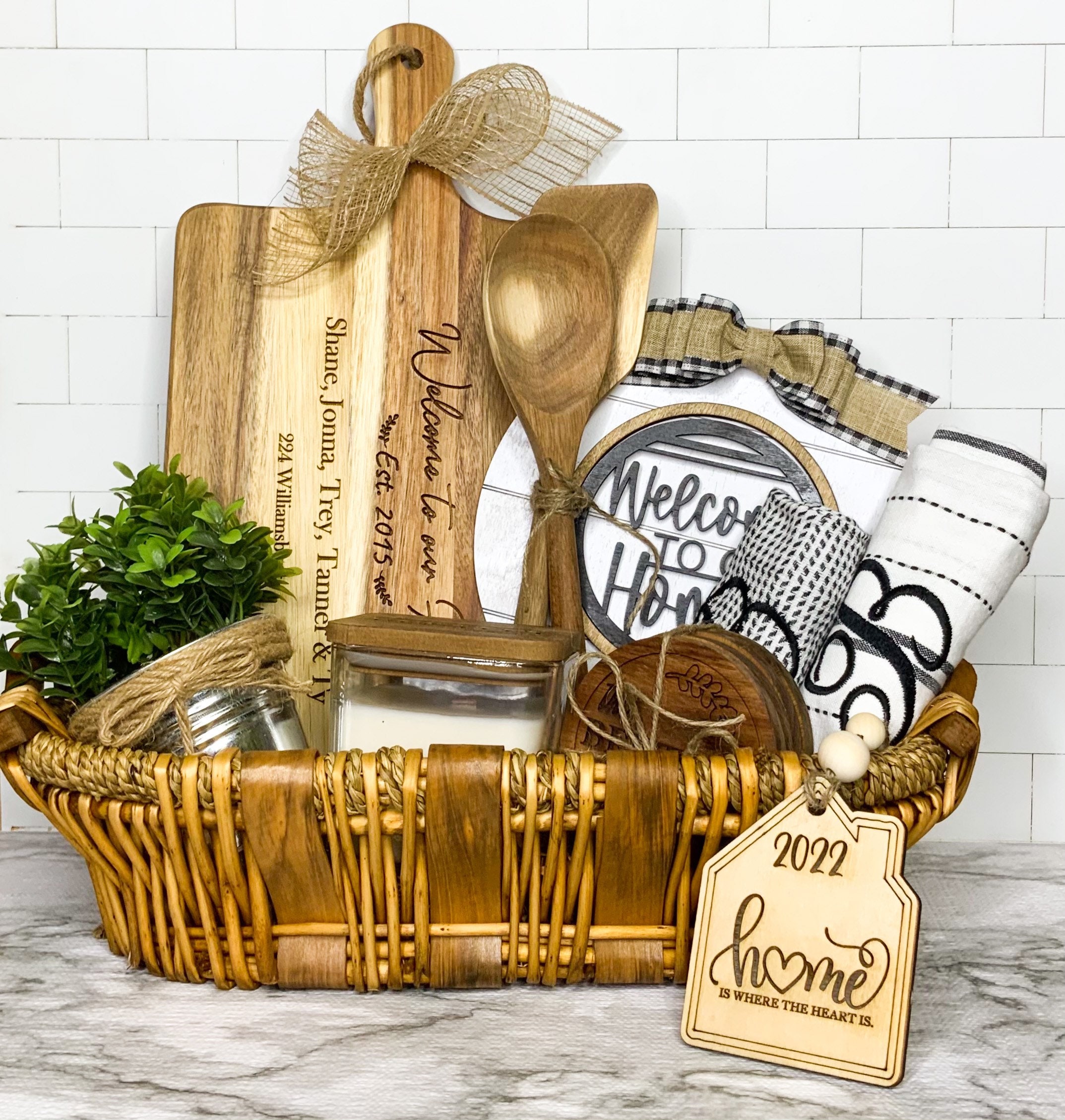 Realtor Closing Gift Basket House Warming Giftwedding Gift Personalized  Giftpersonalized Kitchen Gift 