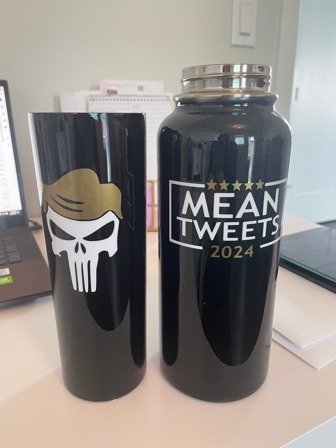 Trump Mean Tweets 2024 Tumbler Etsy