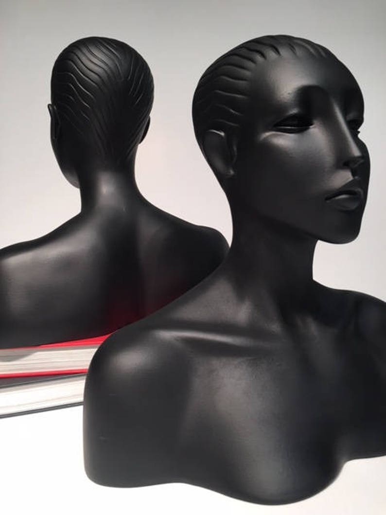 Decter Mannequin busts Vintage 1980's 2 available Etsy