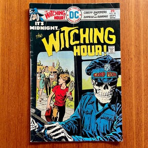 Vintage 70s The Witching Hour Horror Comic Magazine - DC Comics Issue #58
