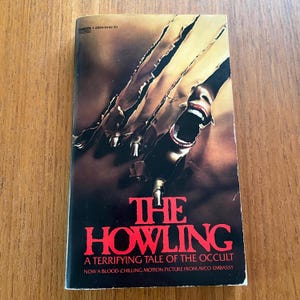 The Howling Vintage 80's Horror Movie Paperback Joe Dante Classic RARE! image 1