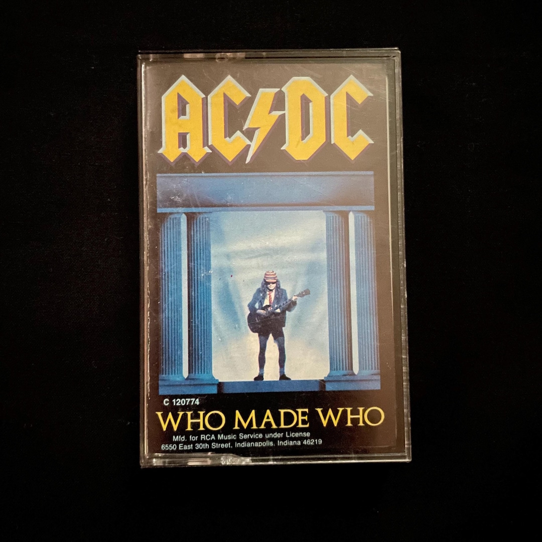 Vintage 1986 AC/DC 