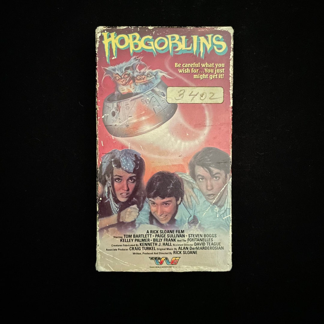 Vintage 80's Hobgoblins on VHS RARE Scifi Comedy Horror Etsy