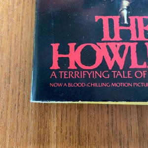 The Howling Vintage 80's Horror Movie Paperback Joe Dante Classic RARE! image 4