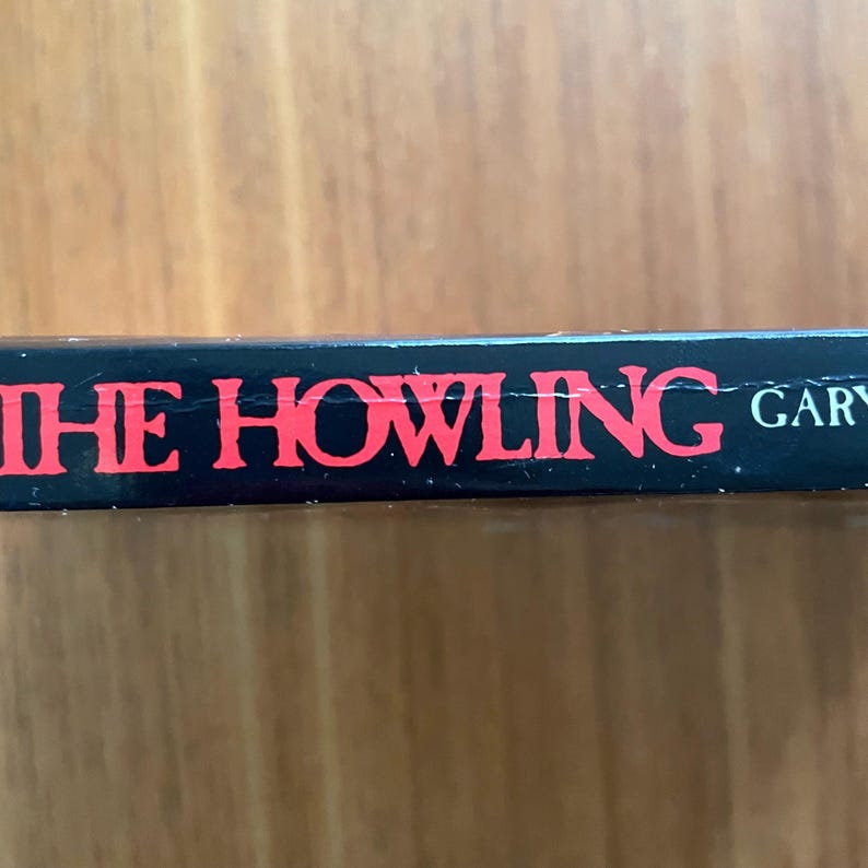 The Howling Vintage 80's Horror Movie Paperback Joe Dante Classic RARE! image 11