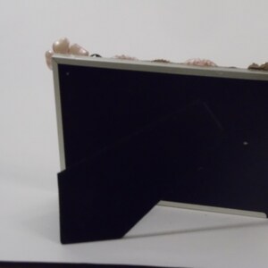 Hand Set Bejeweled Light Pink and Rhinestone Metal Picture Frame, 5 X 7 ...