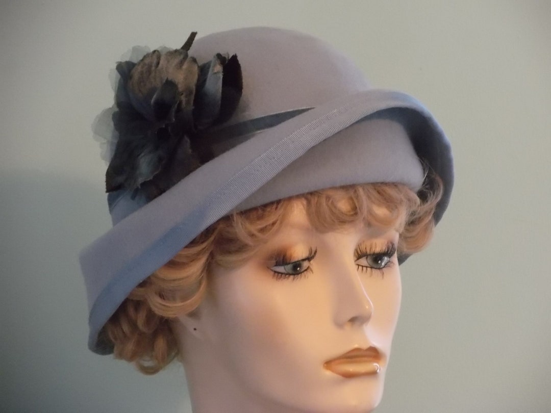 agatha hat vintage blue main image 1