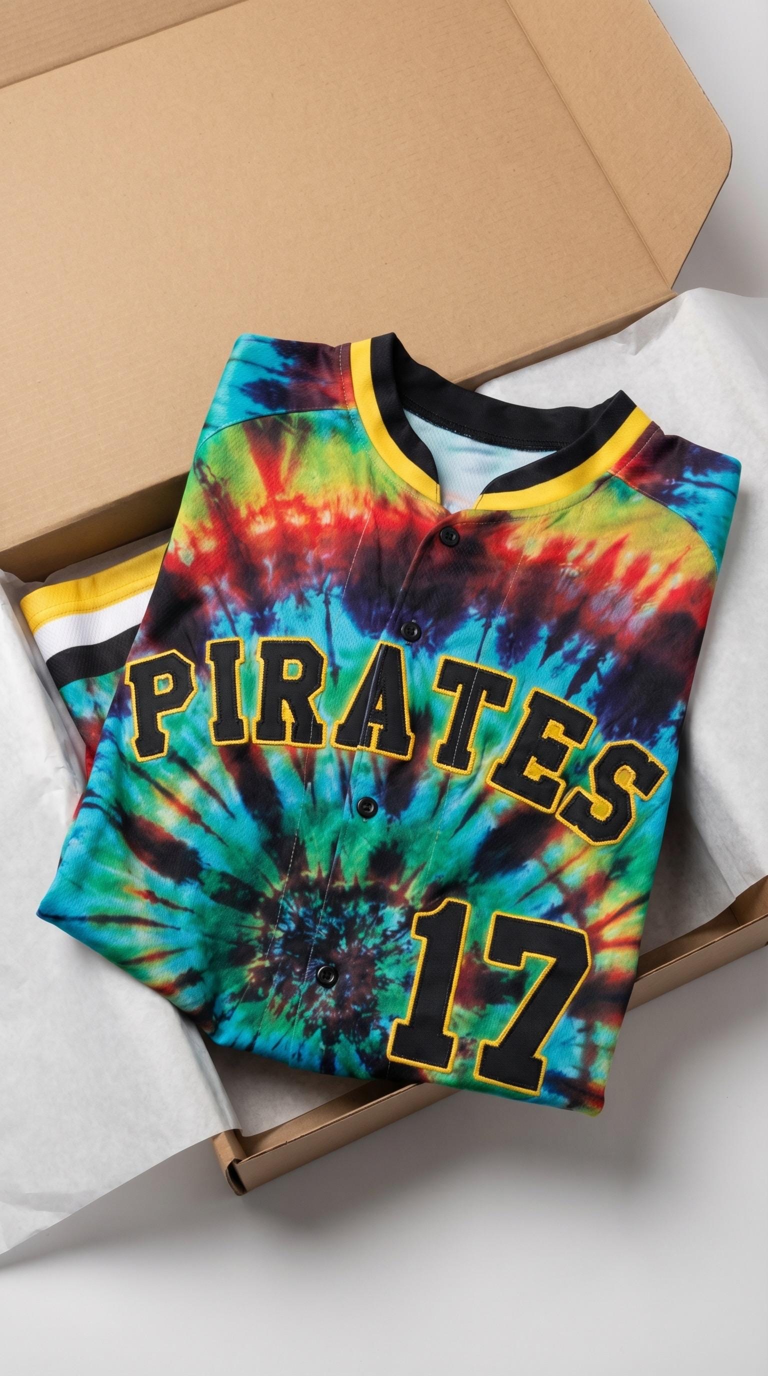 Dualitylab Original Dock Ellis Tie-dye Baseball Jersey (sublimated