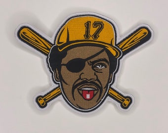 Dualitylab original Dock Ellis on Ellis D. iron on patch