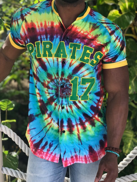 Dock Ellis Tie-Dye Baseball Jersey 