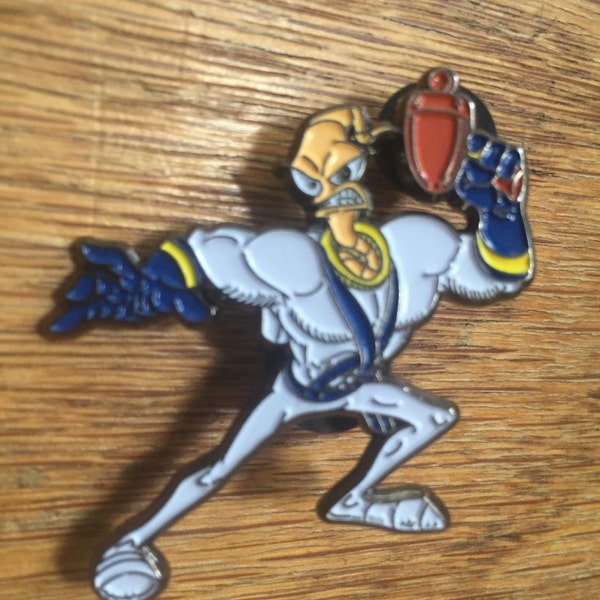 Earth Worm Jim Hat Pin Duality Drift EWJ