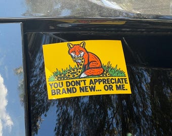 Don’t Tread on x Brand New Bumper Sticker