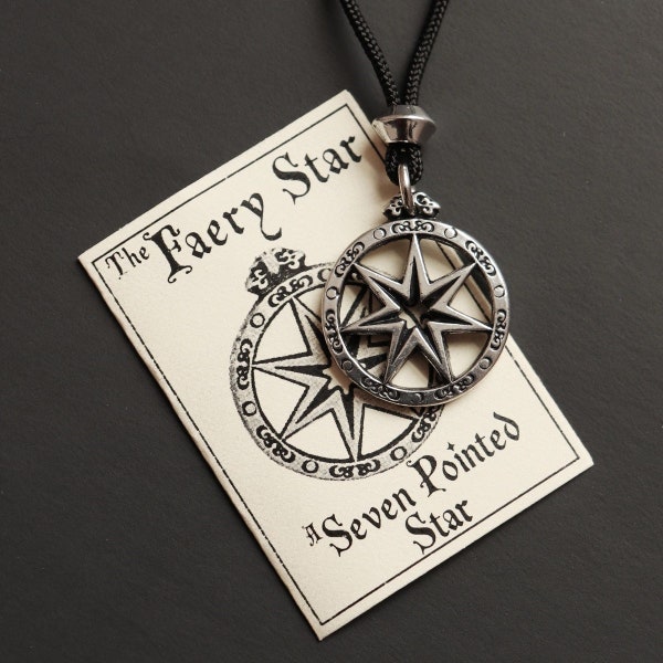 The Faery Star - Seven Point Star Pendant