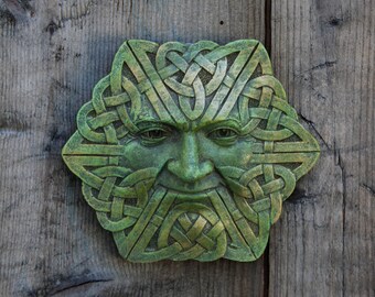 Celtic Green Man Etsy