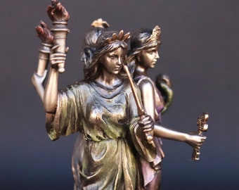 Hecate Triple Form Statue