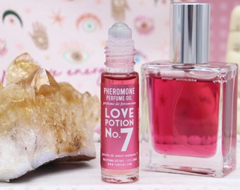 Love Potion Number 7 | Attraction Pheromone Perfume | Intense Love Spell Fragrance | Sensual Scent with Pheromones for Passion & Confidence