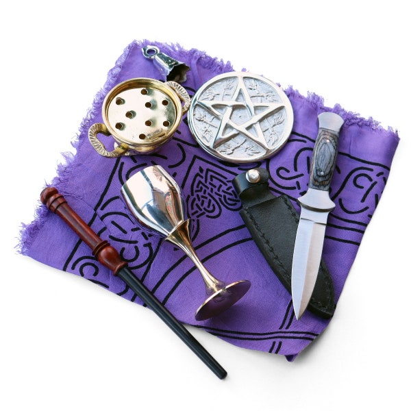 Basic Altar Set, Essential Tool Kit, Baby Witch