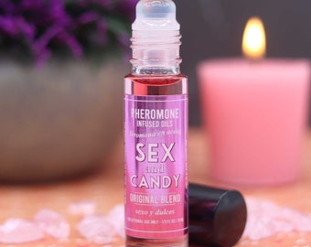 Sex and Candy Pheromone Oil - Love Spell Perfume | Attraction & Sex Pheromone Essence for Women | Irresistible Candy Fragrance