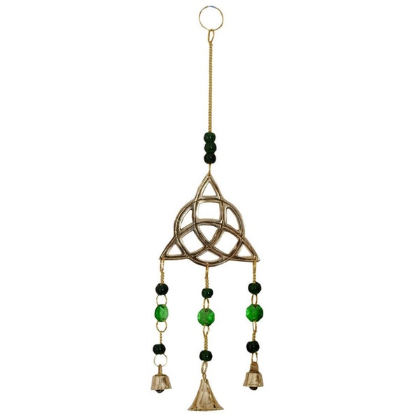 Triquetra Wind Chime, Beads and Bells