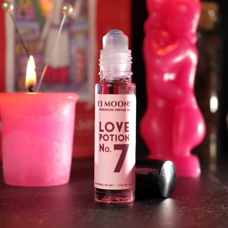 Love Potion Number 7 Attraction Pheromone Perfume Intense Love Spell Fragrance Sensual Scent with Pheromones for Passion & Confidence image 4