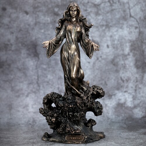 Yemaya African Goddess of the Ocean Statue Orisha Deity Etsy
