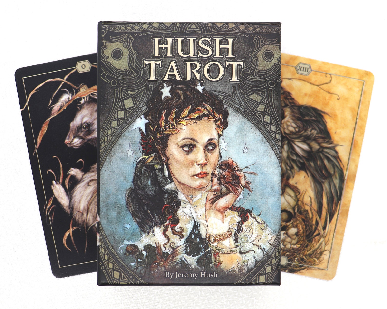 Hush Tarot Deck 78cards 68page Guidebook Divination Etsy